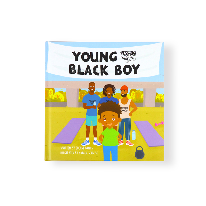 Young Black Boy Children Positive Affirmation Story Books Printing