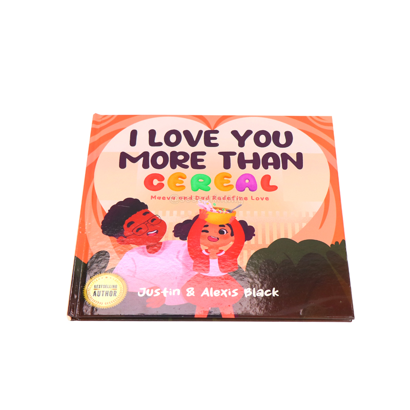 Custom Size Story Book Printing Full Color Hardcover Children Book