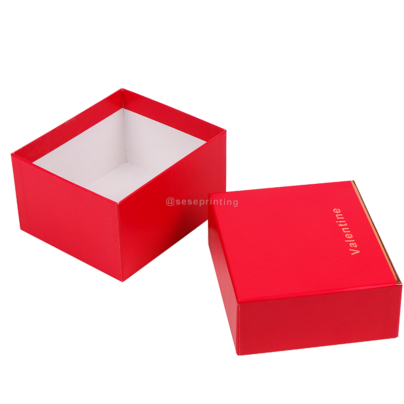 Luxury Rigid Cardboard Packaging Box Printed Lid and Base Gift Box