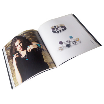 Custom printed colorful handmade brochure for jewelry