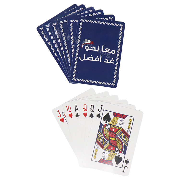 Custom Playing Card Game Printing Cardboard Poker Paper Playing Cards