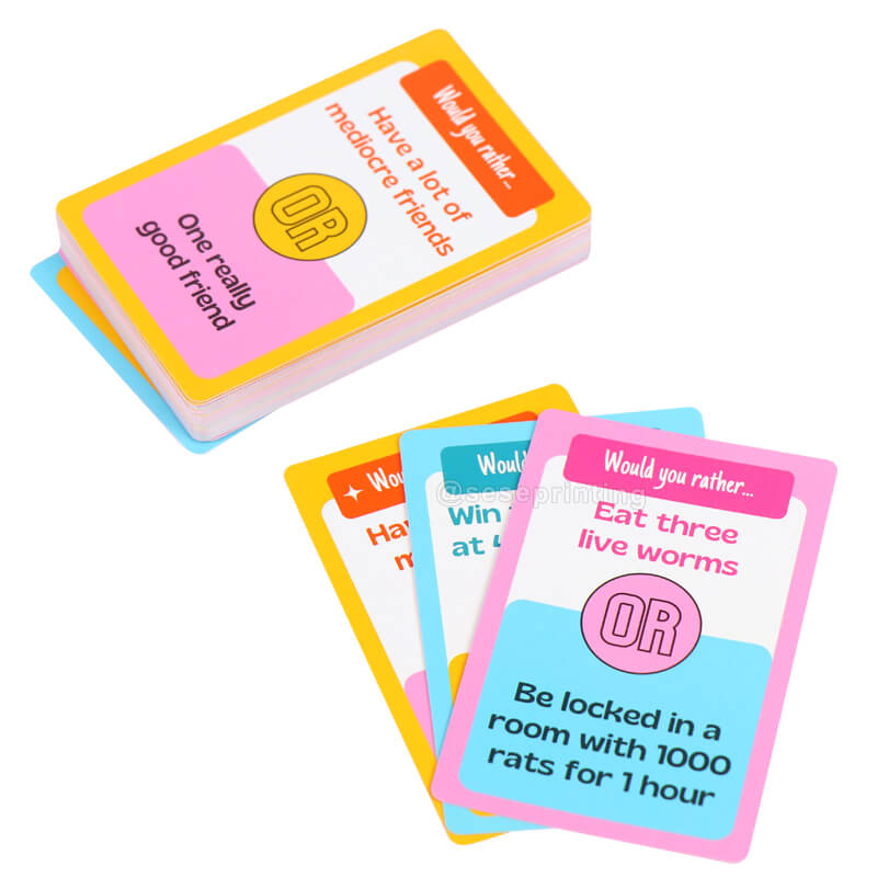 Custom Children Learning Flash Cards Printing Kids Cognitive Cards