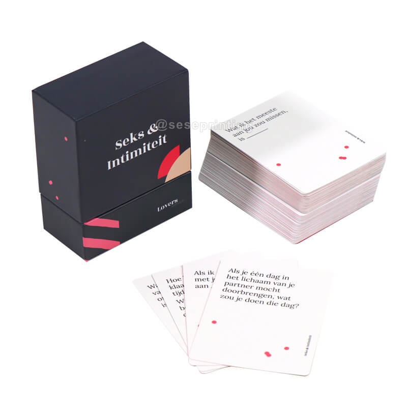 Family Playing Card Custom Adults Question Card Games