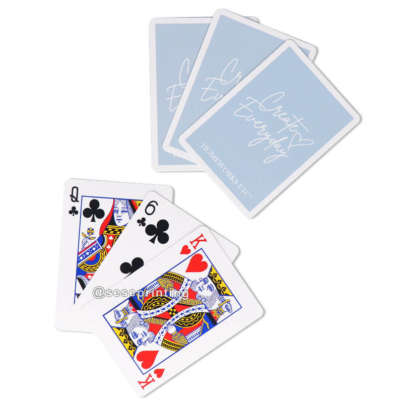 Custom Playing Cards Poker Card Set Create Your Own Card Game