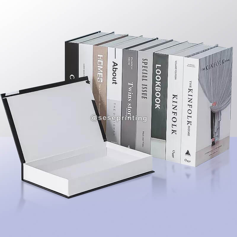 Luxury Modern Decoration Display Book Shaped Boxes Decorative Dummy Book