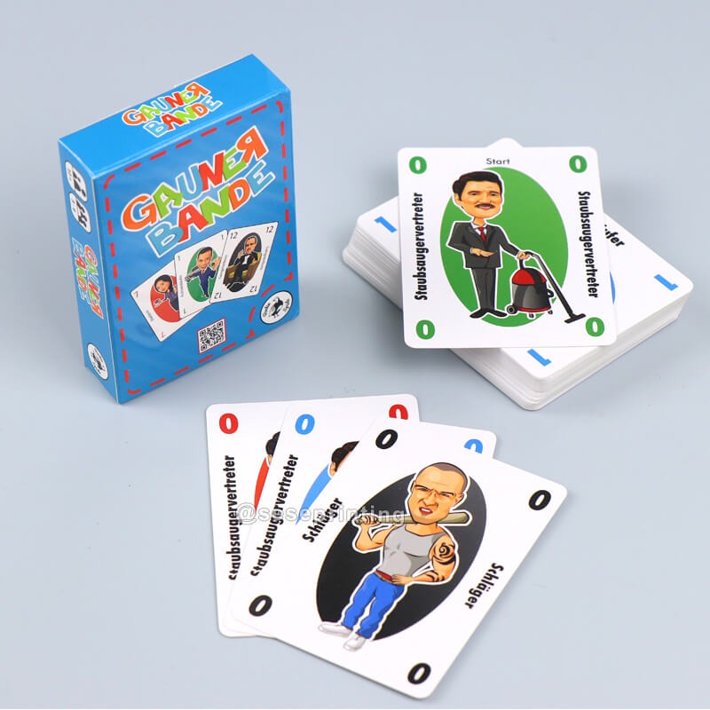 Custom Card Game Playing Card Manufacturers Printing Services