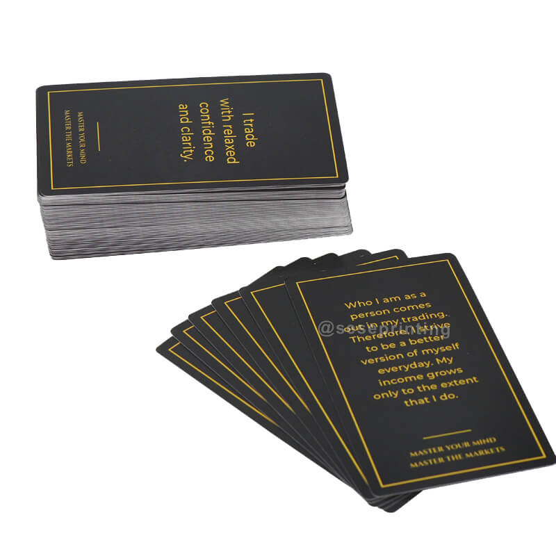 Custom Printing Playing Card Affirmation Cards Trading & Mental Card Game