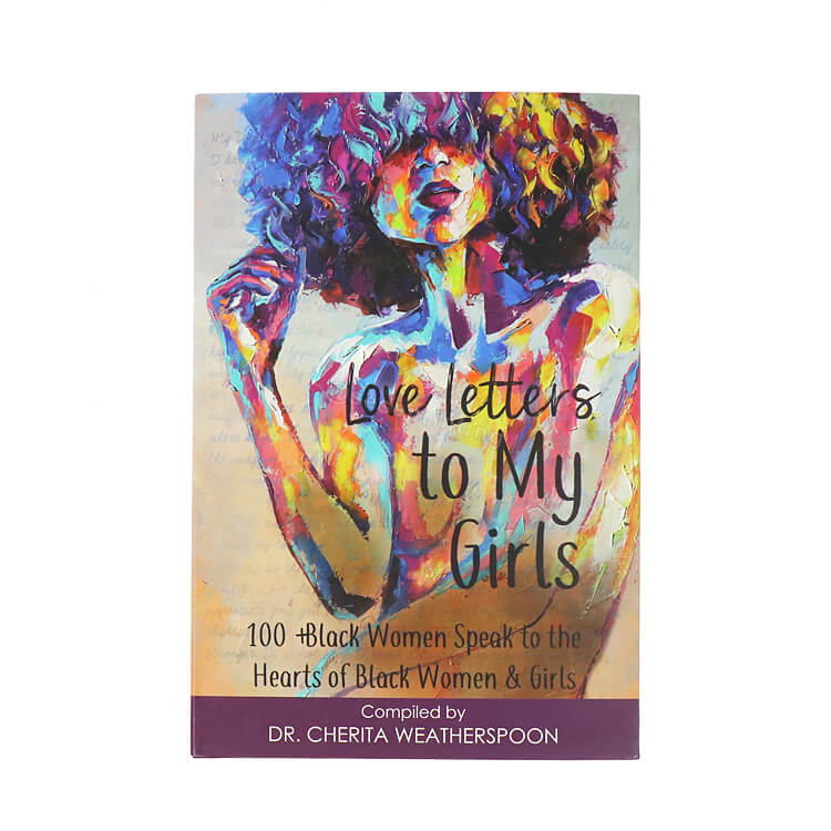 Custom Printing Fabric Hardcover Book for Black Women/Girls