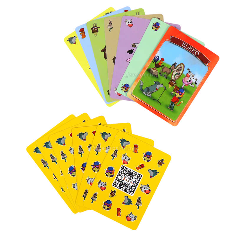 Custom Printed Educational Flash Memory Cards Alphabet Flashcards