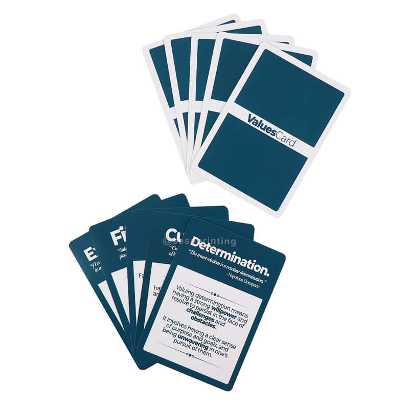 Custom Card Game Manufacturer Printed Positive Affirmation Cards