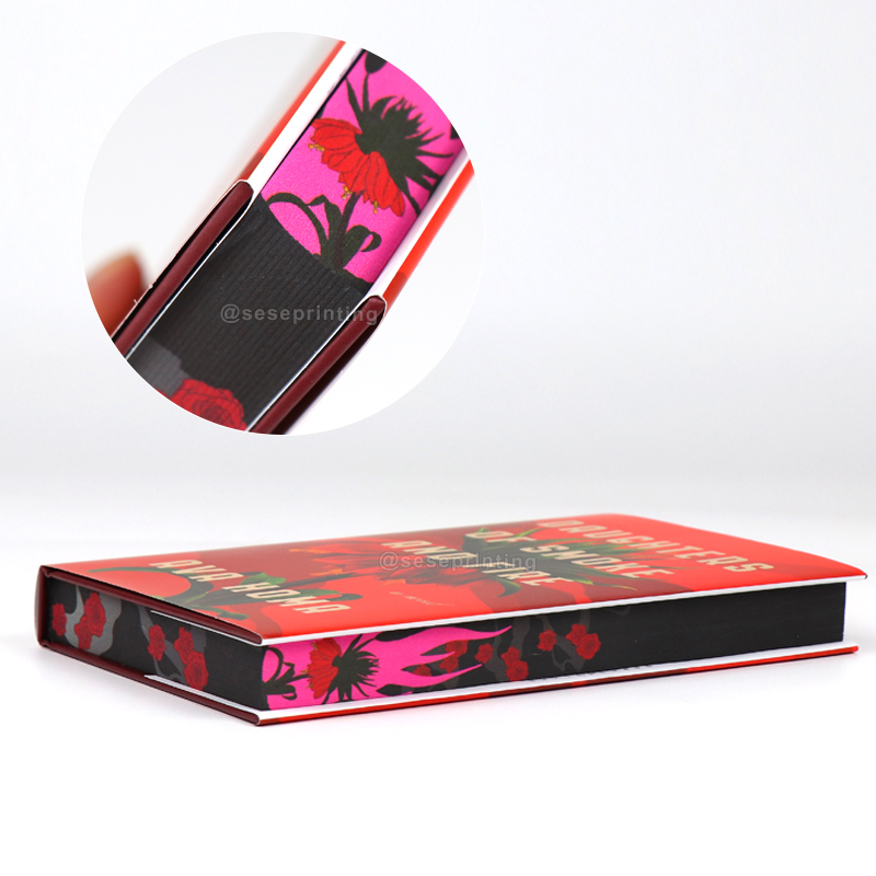 Custom Book Publishing Hardcover Sprayed Edges Book Printing