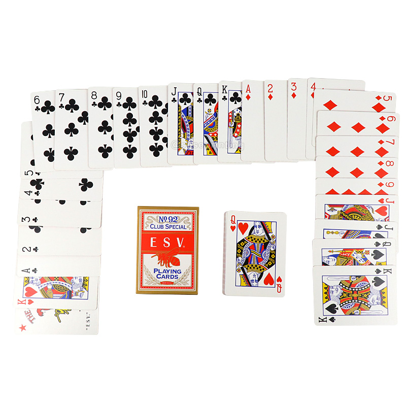 Art Paper Poker Cards for Adult Custom Card Game Printing