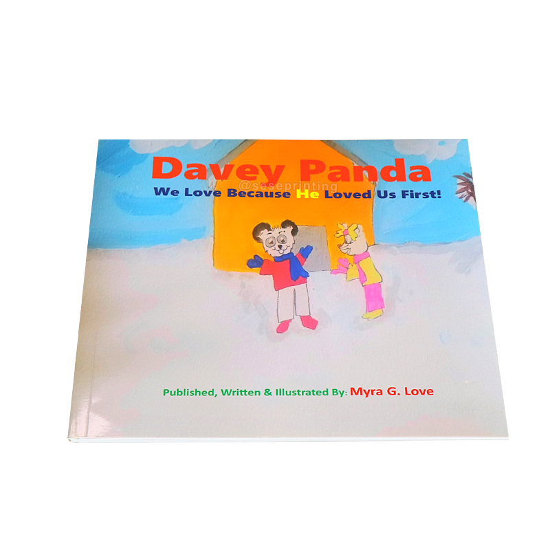 Paperback Kids Story Picture Book Custom Children Book Printing