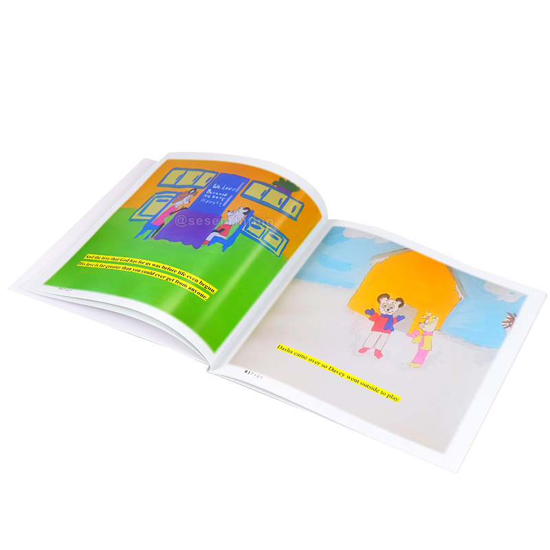 Paperback Kids Story Picture Book Custom Children Book Printing