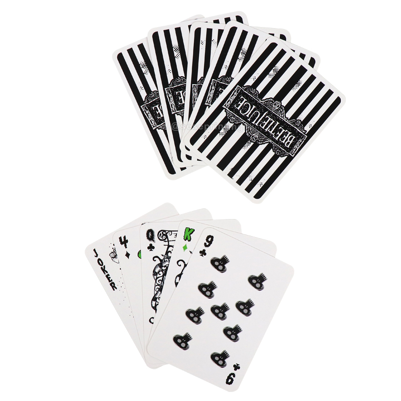 Printing Front and Back Playing Poker Cards Games Manufacturer