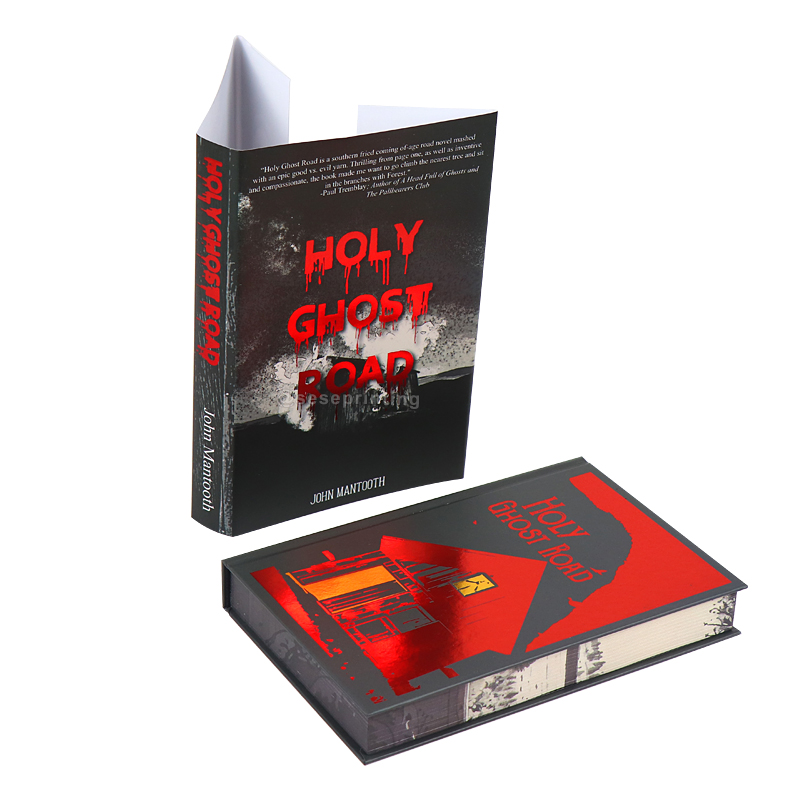 Custom Self Publishing Book Printing Foiled Hardcover Book