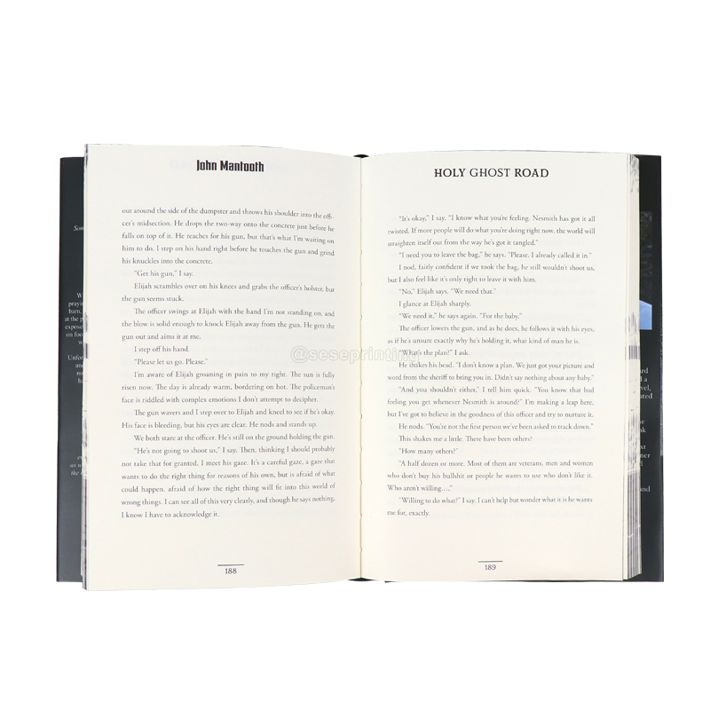 Custom Self Publishing Book Printing Foiled Hardcover Book