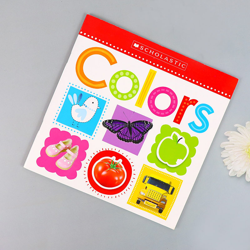 Custom Soft Cover Kids Coloring Book Printing Sticker Book