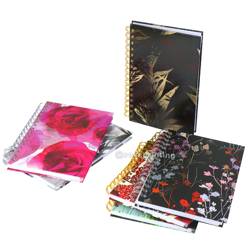 Printing Hardcover Planners and Notebooks Custom Spiral Journal