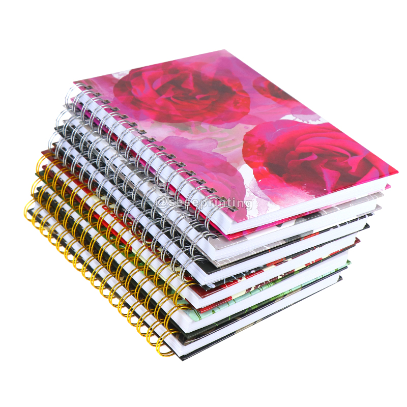 Printing Hardcover Planners and Notebooks Custom Spiral Journal