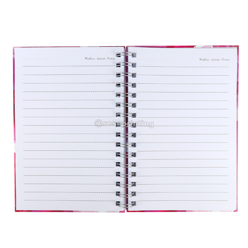 Printing Hardcover Planners and Notebooks Custom Spiral Journal