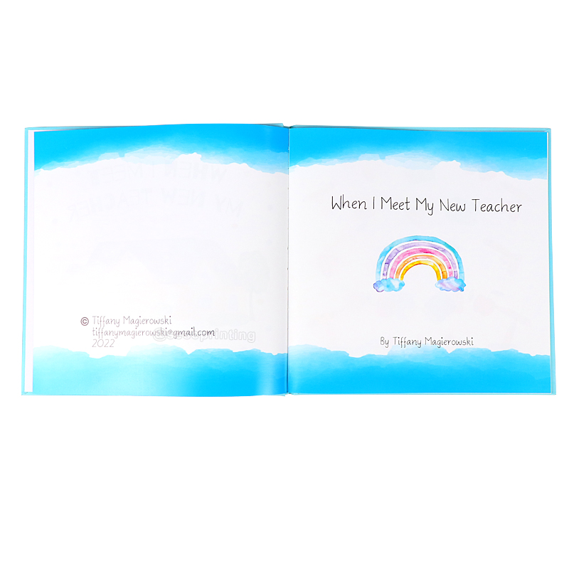 Children Book Printing Services Custom Kids Activity Book