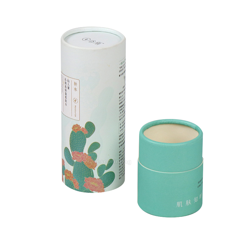 Custom Printing Paper Tube Packaging Cylinder Cardboard Round Box