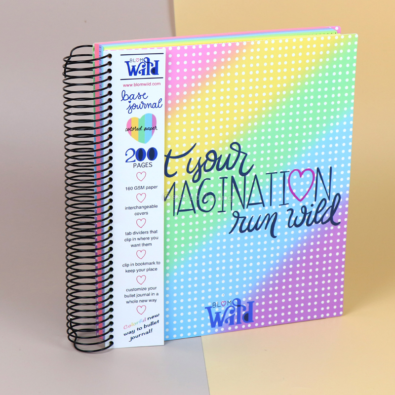 Customizable Notebooks Spiral Agenda Planner Printing Journals