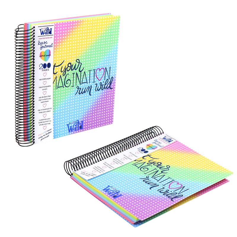 Customizable Notebooks Spiral Agenda Planner Printing Journals