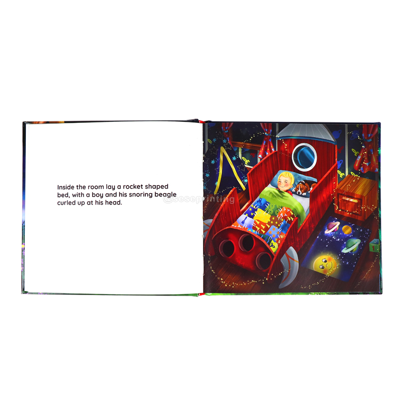 Custom Kids Story Books Hardcover Children Picture Book Printed