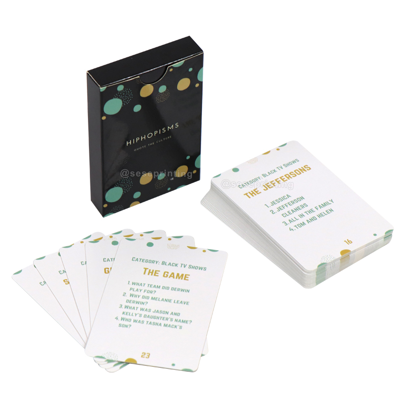 Custom Card Game Printing Quotes Cards Positive Affirmation Cards