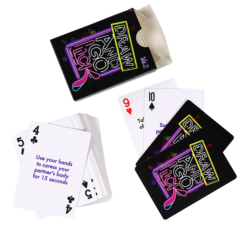 Poker Card with Box Custom Front and Back Printing Card Game