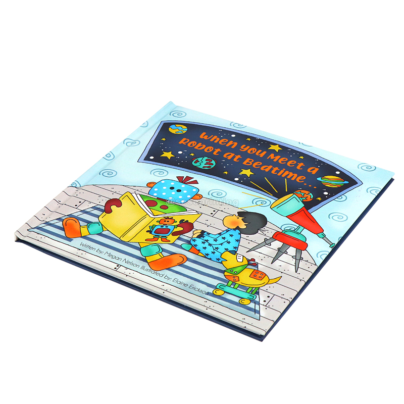 Custom Matte Finish Children Kids Illustration Book Book Printing