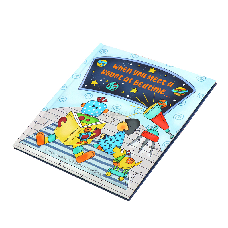 Custom Matte Finish Children Kids Illustration Book Book Printing