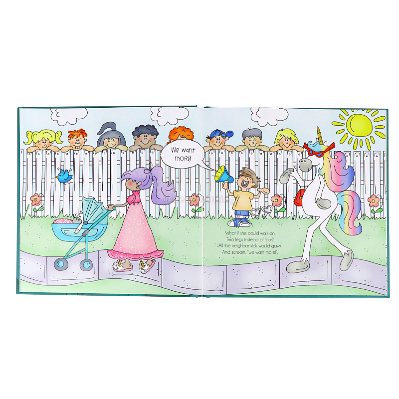 Custom Kids Photo Story Books Printing Children Book Hardcover