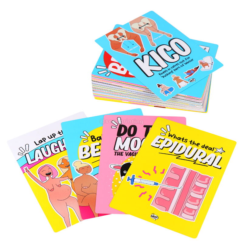 Custom Educational Flash Cards Kids Learning Flashcards Printing