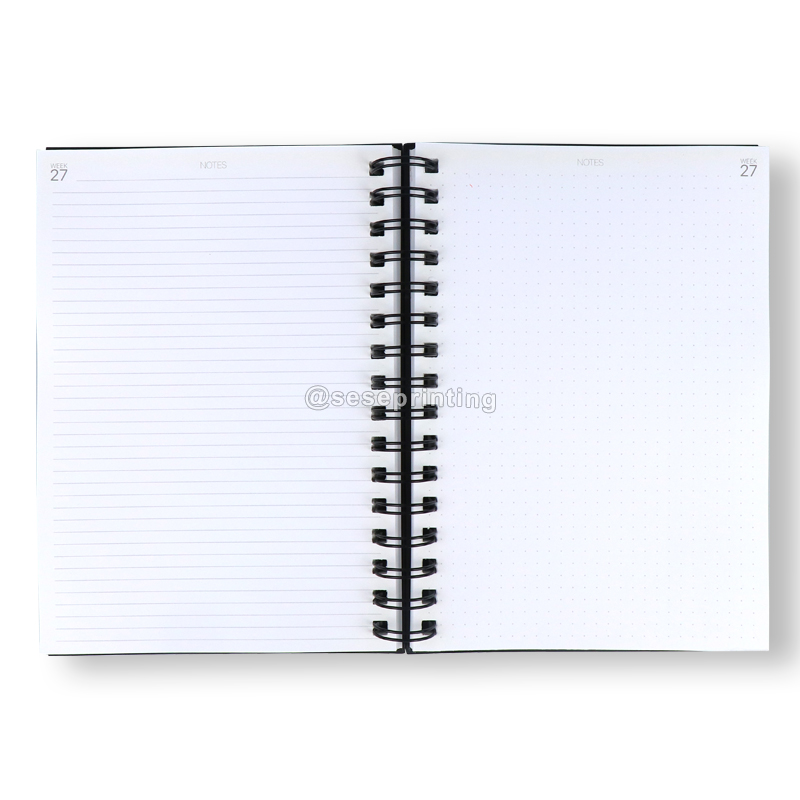 Custom Spiral Journal Printing Notebooks Custom Weekly Planner