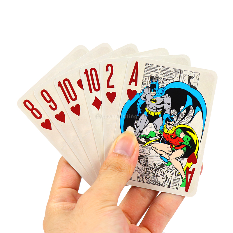 Make Custom Game Cards Printing Playing Poker Cards Manufacturer