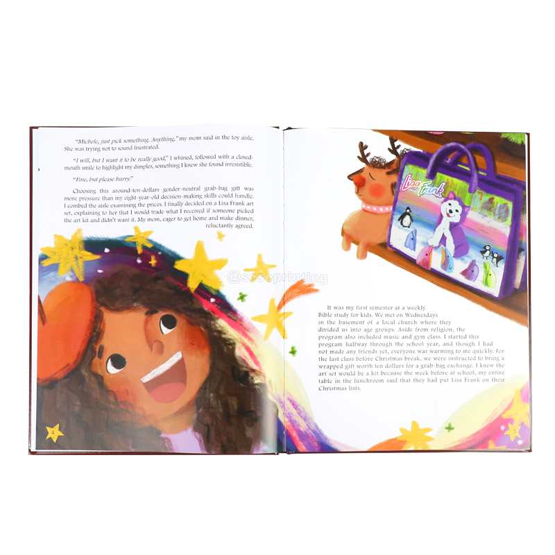 Custom Children Books Printing Service Personal Kids Story Books