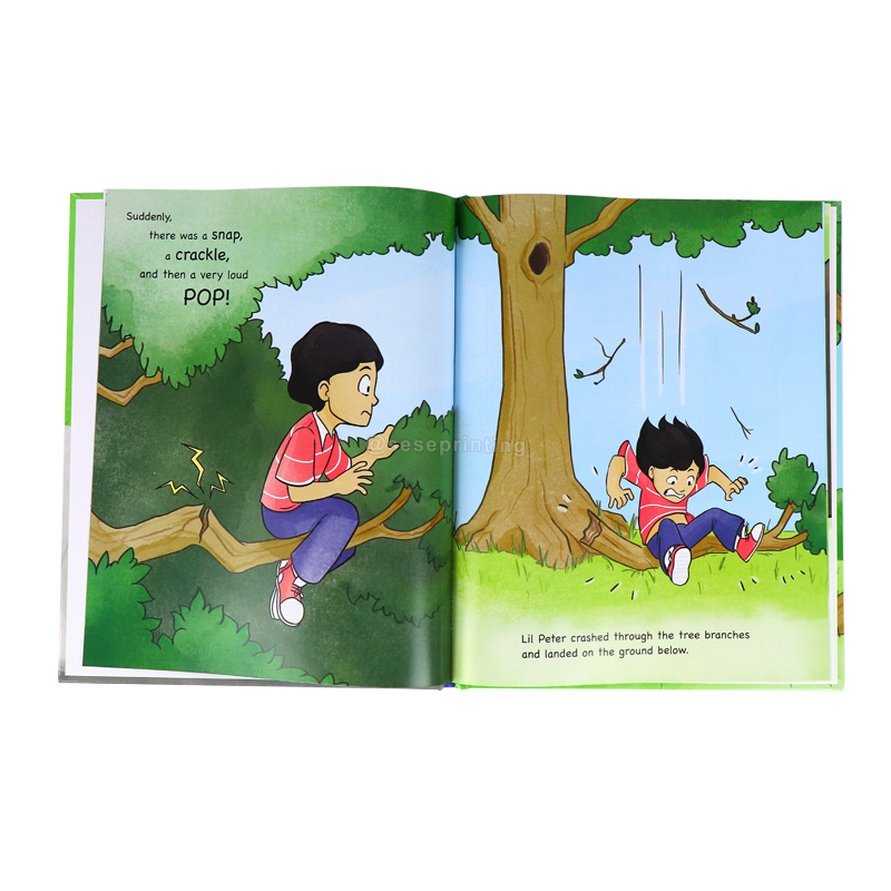 China Book Printing Custom Kids Inspiring Story Illustration Book