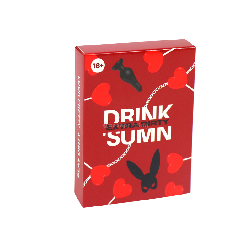 Playing Card Manufacturer Custom Party Adult Drinking Cards Printed