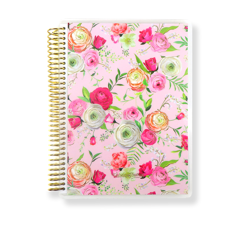 Custom Spiral Journal PVC Planner Personalized Notebook Printing