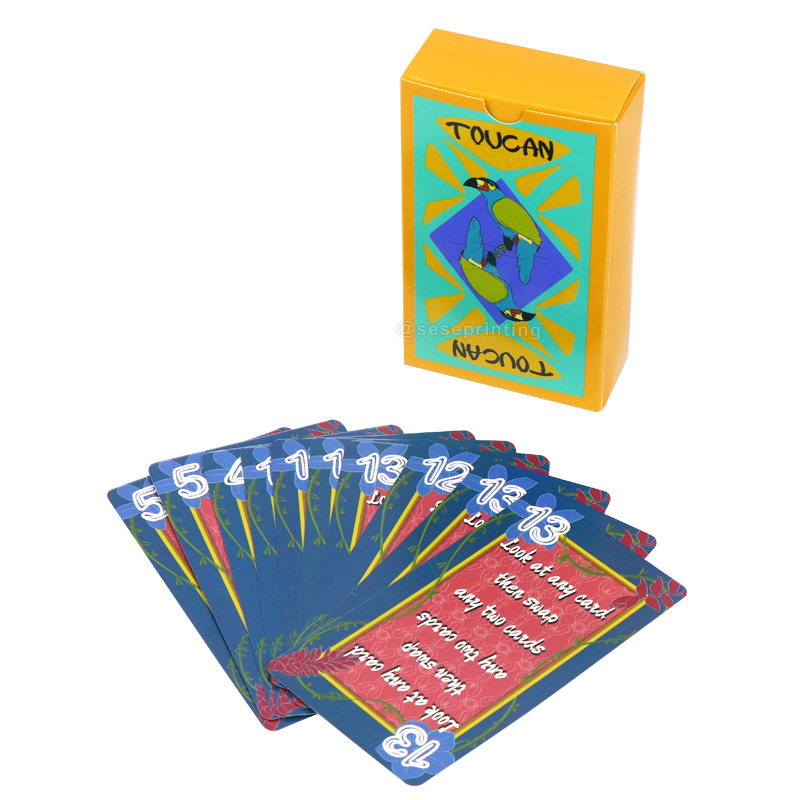 Full Color Card Game Maker Custom Printed Playing Card Manufacturer