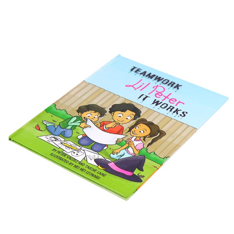 Printed Hardcover Children Books Maker Publishing Kids Story Book