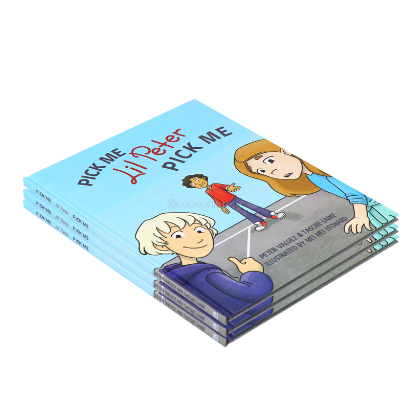 Hardcover Children Story Book Printing Custom Illustration Book