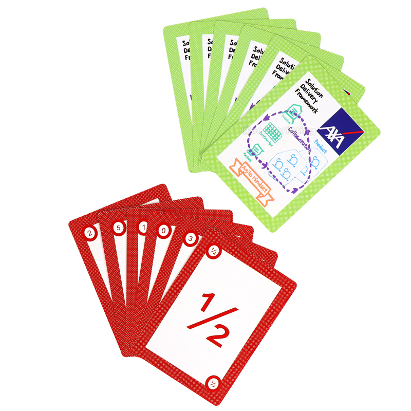 Planning Poker Card Game Custom Playing Card Printing Services