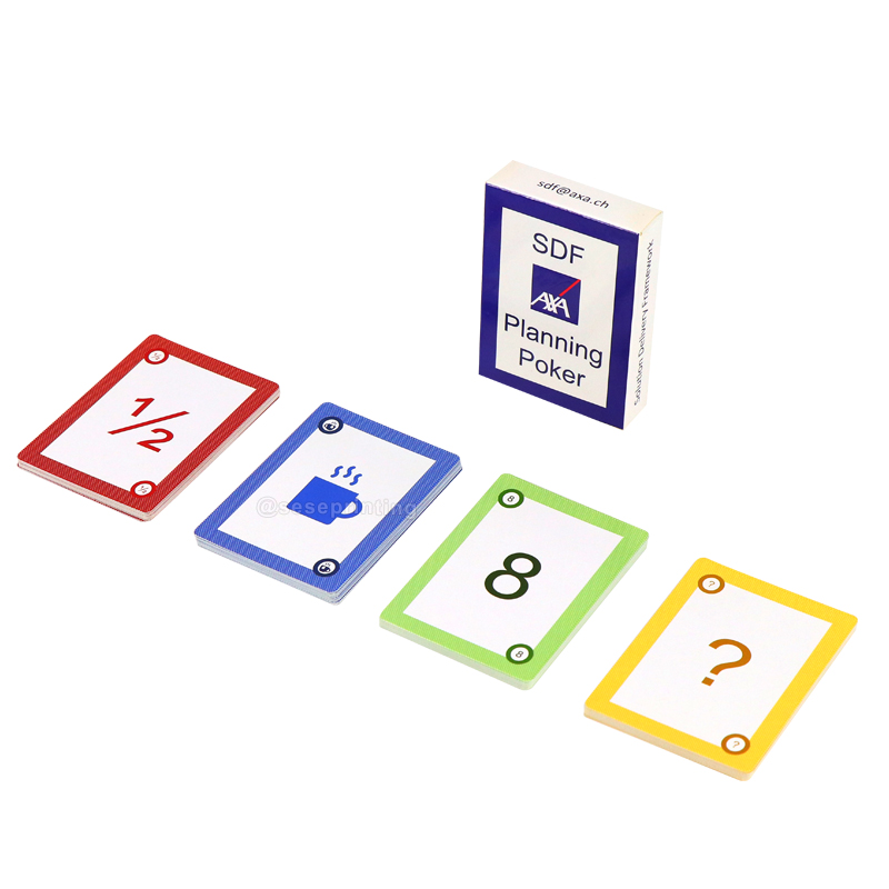 Planning Poker Card Game Custom Playing Card Printing Services