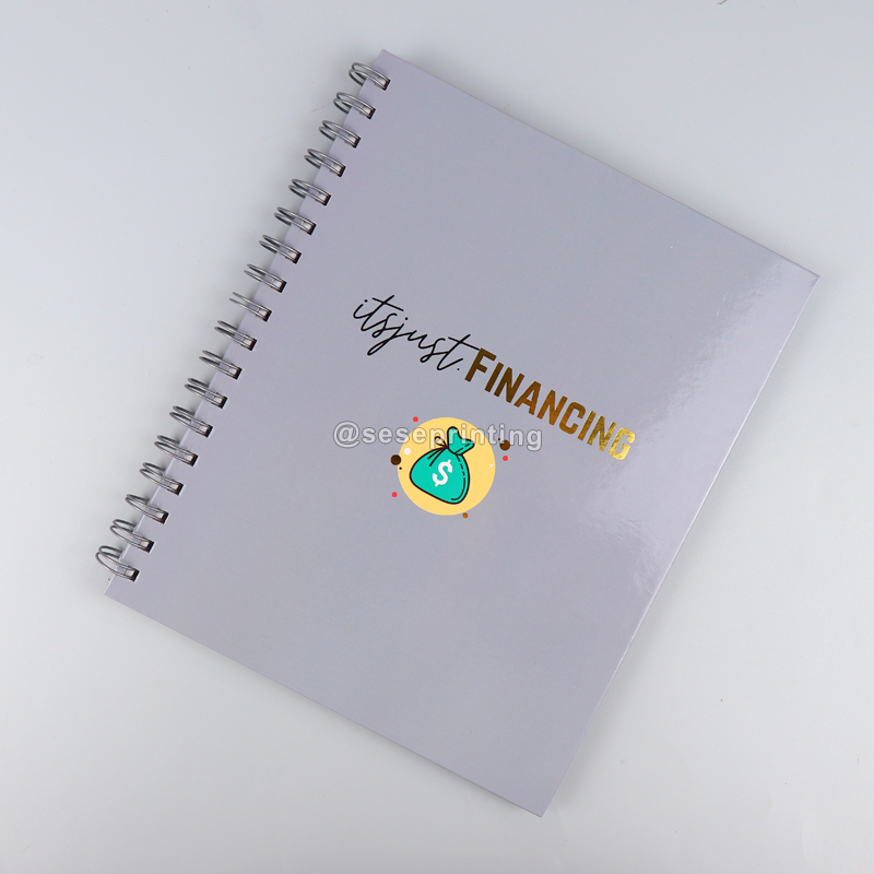 Printing Spiral Financial Planner 12 Month Tracker Budget Planner