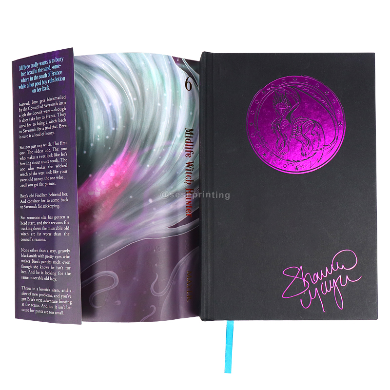 Customized Book Hardcover Novel Sprayed Edges Book Printing