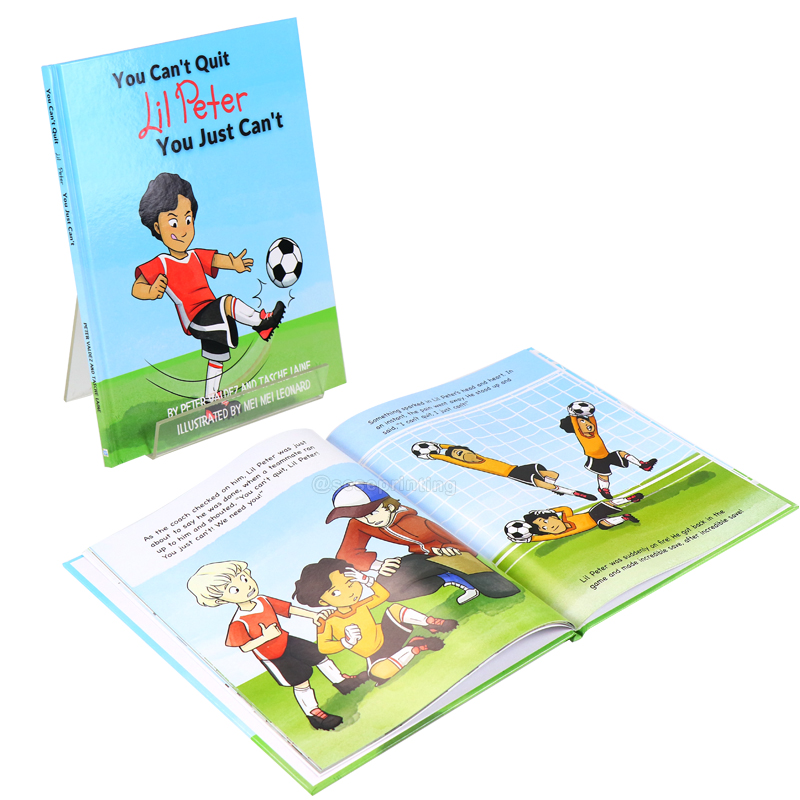 Custom Hardcover Kids Story Book Children Activity Book Printed